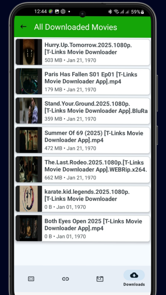 StreamoreLinks Mobile Direct Downloads